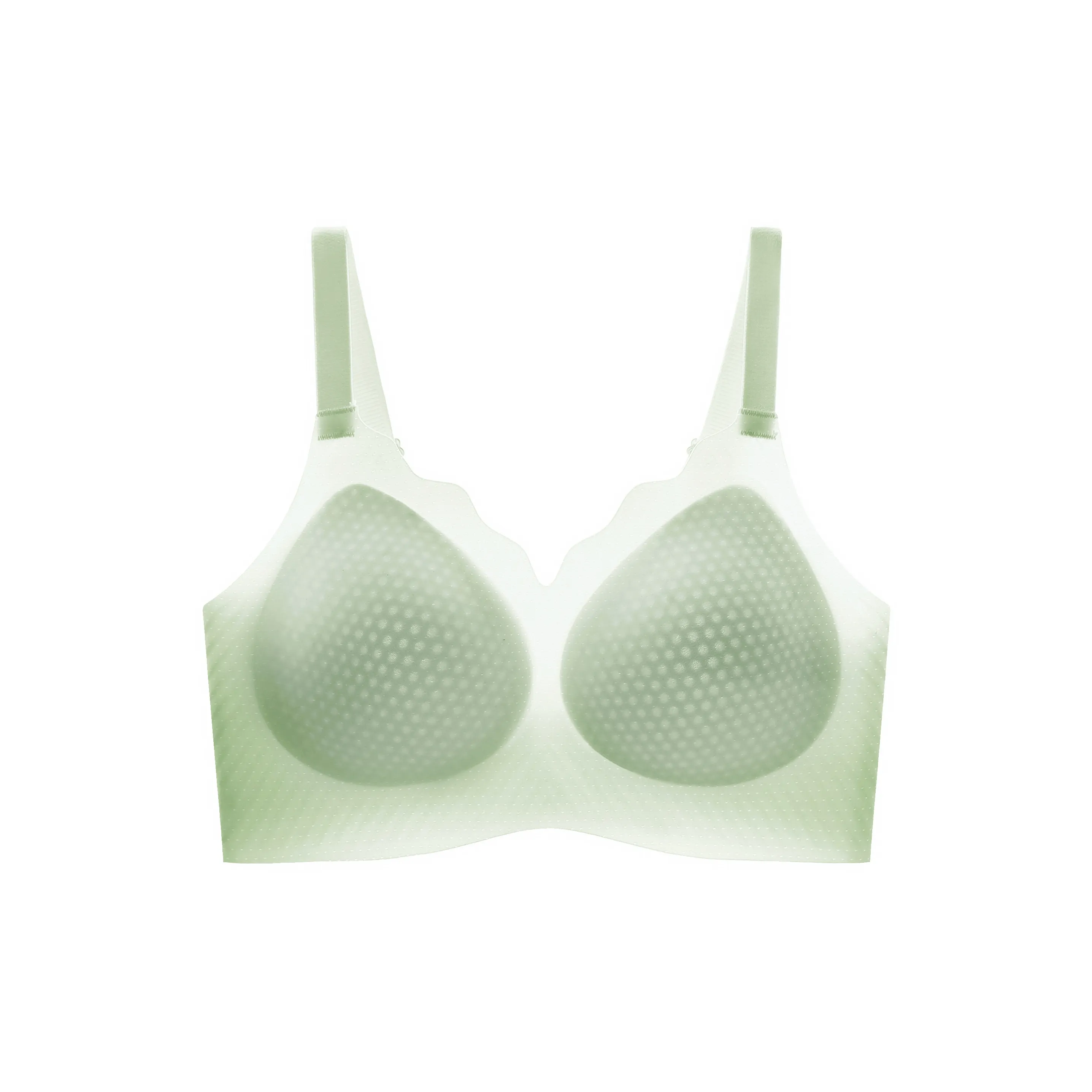 Cotton Gene Мятно-зеленый Женские Бюстгальтеры