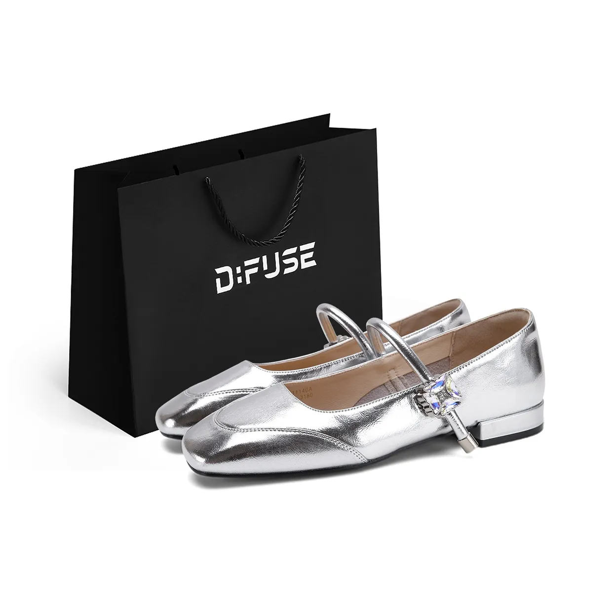 D Fuse SCANDINAVIA Квадратный каблук Туфли Мэри Джейн Женские