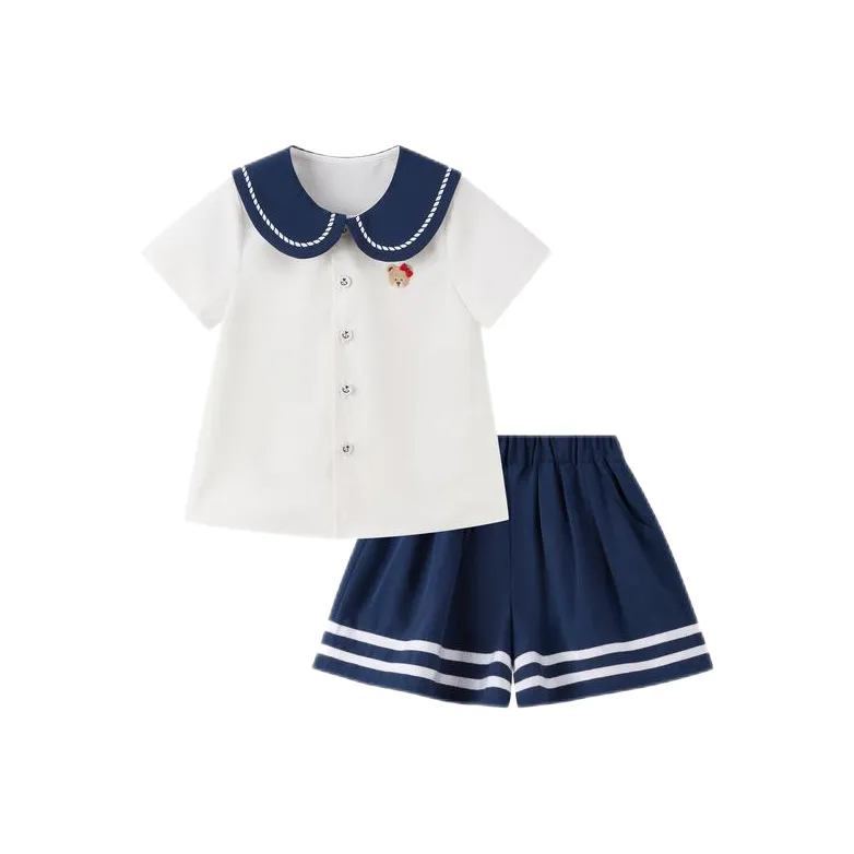 PAW IN PAW Повседневная спортивная одежда SS25 2 предмета комплект темно-синий для детей 3-7 лет