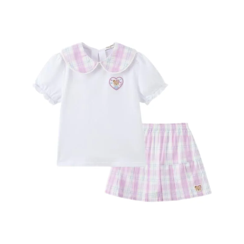 Детский комплект PAW IN PAW для детей 3-7 лет 2 предмета фиолетовый