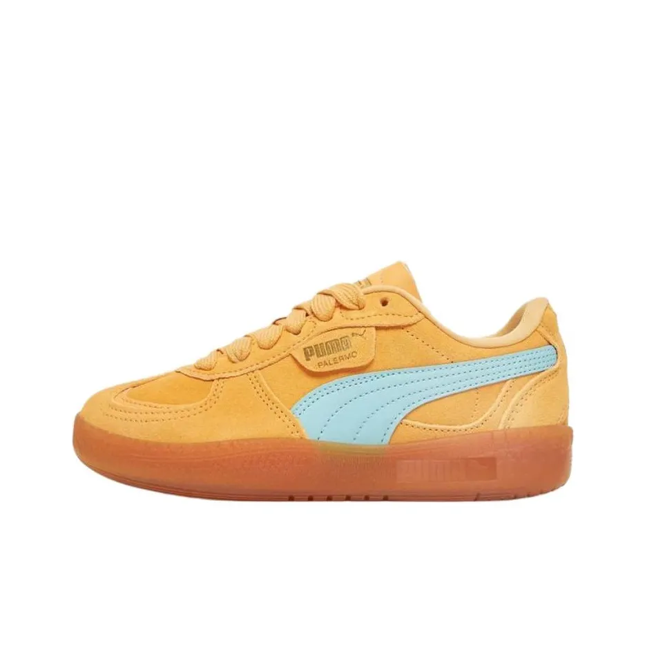PUMA Palermo Moda Xtra Gum Low Top Skateboard Shoes Women's Orange