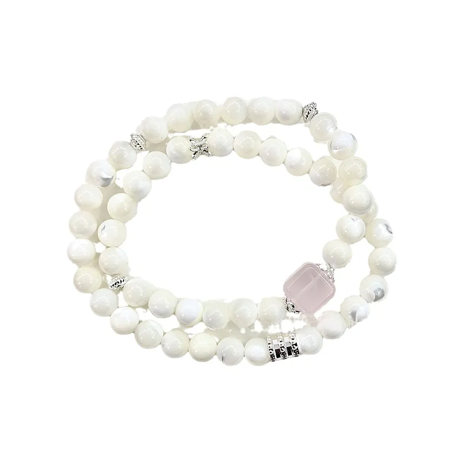 CARAT'S DIARY Розовый Кристалл Браслеты Унисекс