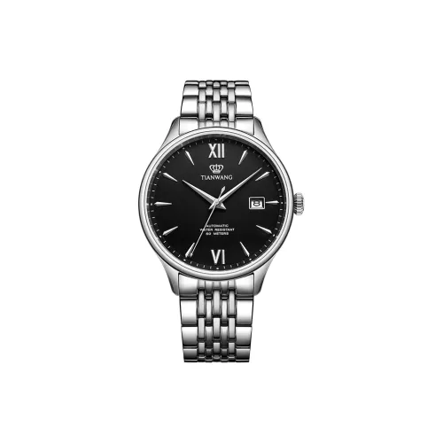 TIAN WANG Автоматический Механический Movement Мужские Kunlun Часы 41,5mm*41,5mm*11mm Белый