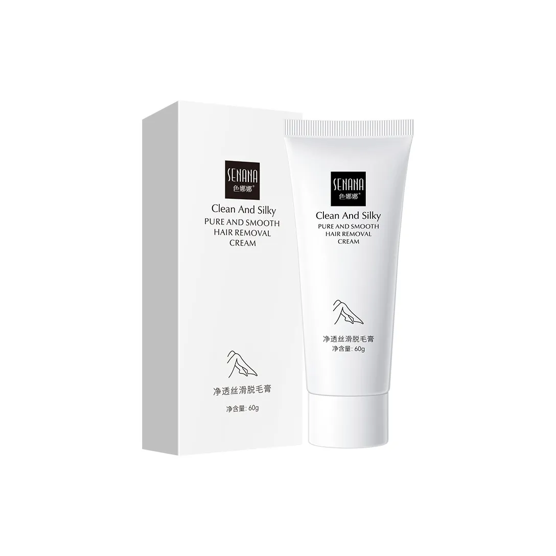 SENANA Прозрачный And Шелковистый Крем для депиляции и чистки