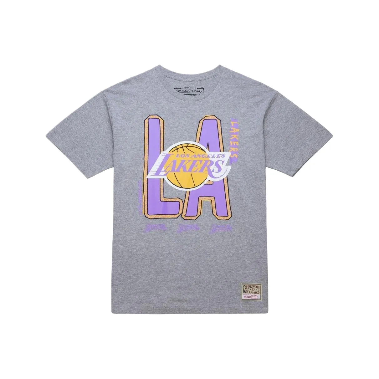 MITCHELL NESS 100% хлопок T-рубашка унисекс серая