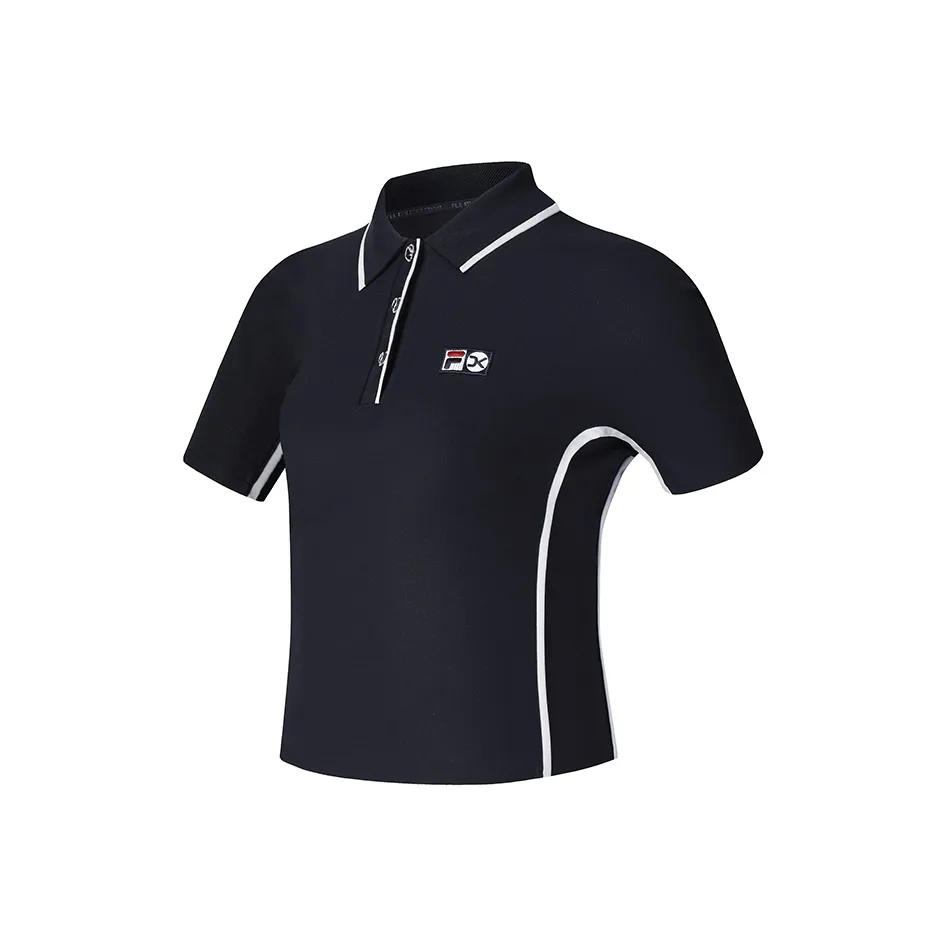 FILA TENNIS Polo Shirt Women's RD Royal Blue