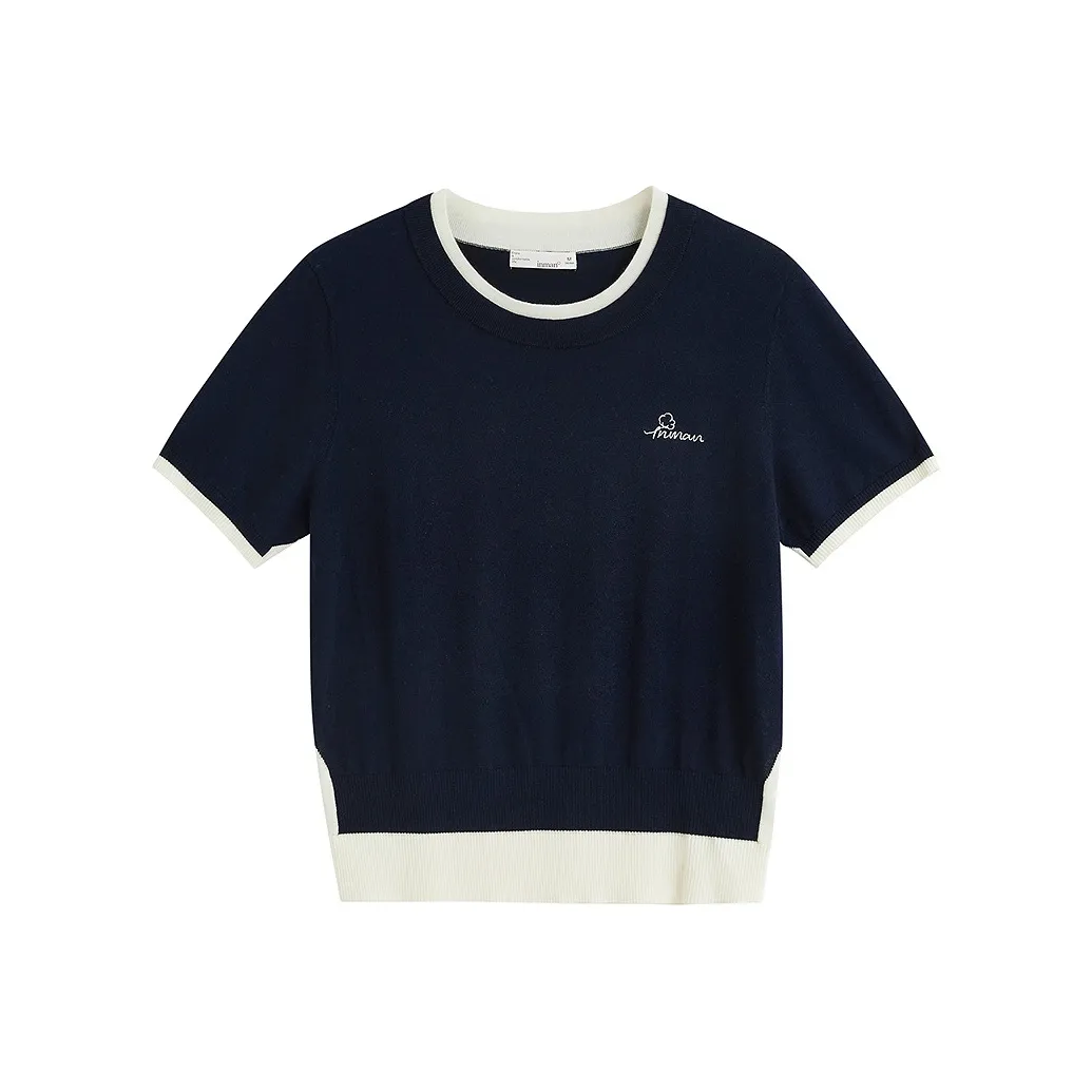 Inman Темно-синий Женский Трикотаж