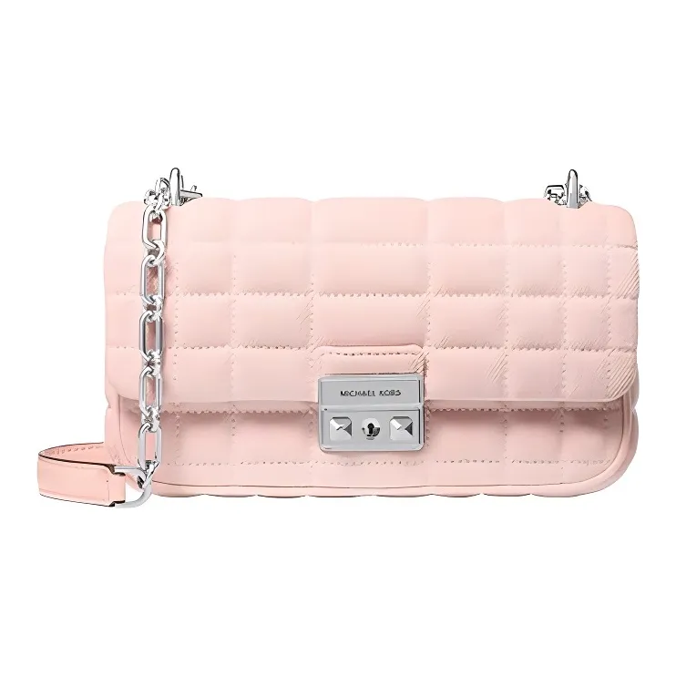 MICHAEL KORS Tribeca Fabric Crossbody Bag, Shoulder Bag Small Women's Light Pink