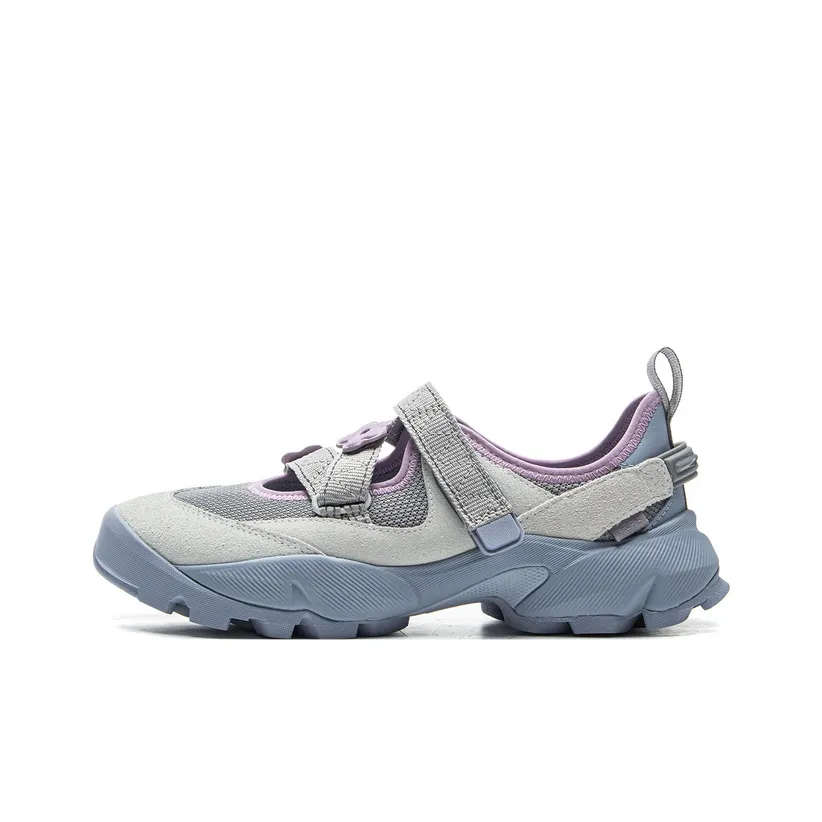 TYAKASHA x LiNing Anti Slip Wear Resistant Low Top Casual Shoes Women's Calm Gray Frost Gray