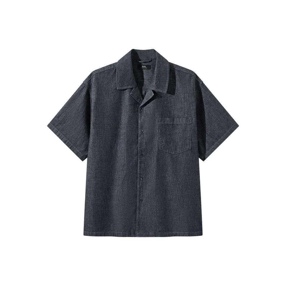 GXG Темно-синие мужские рубашки