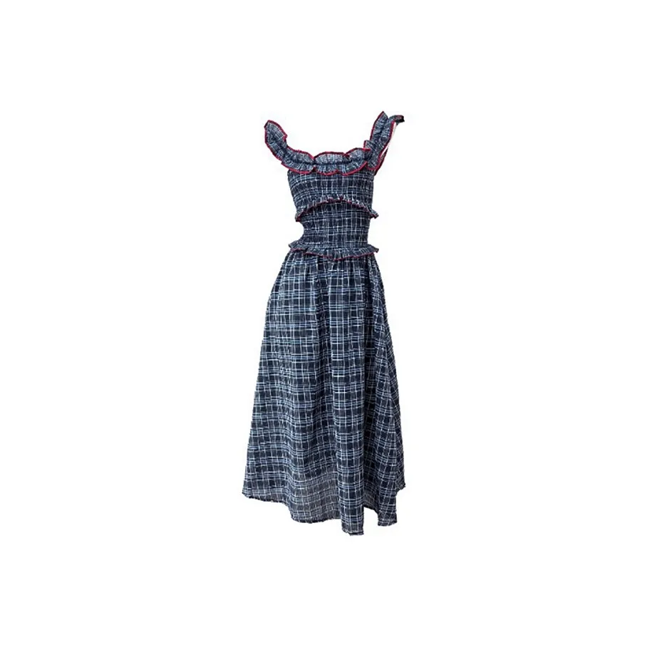 KYKW Sleeveless Dress Women's Navy Blue
