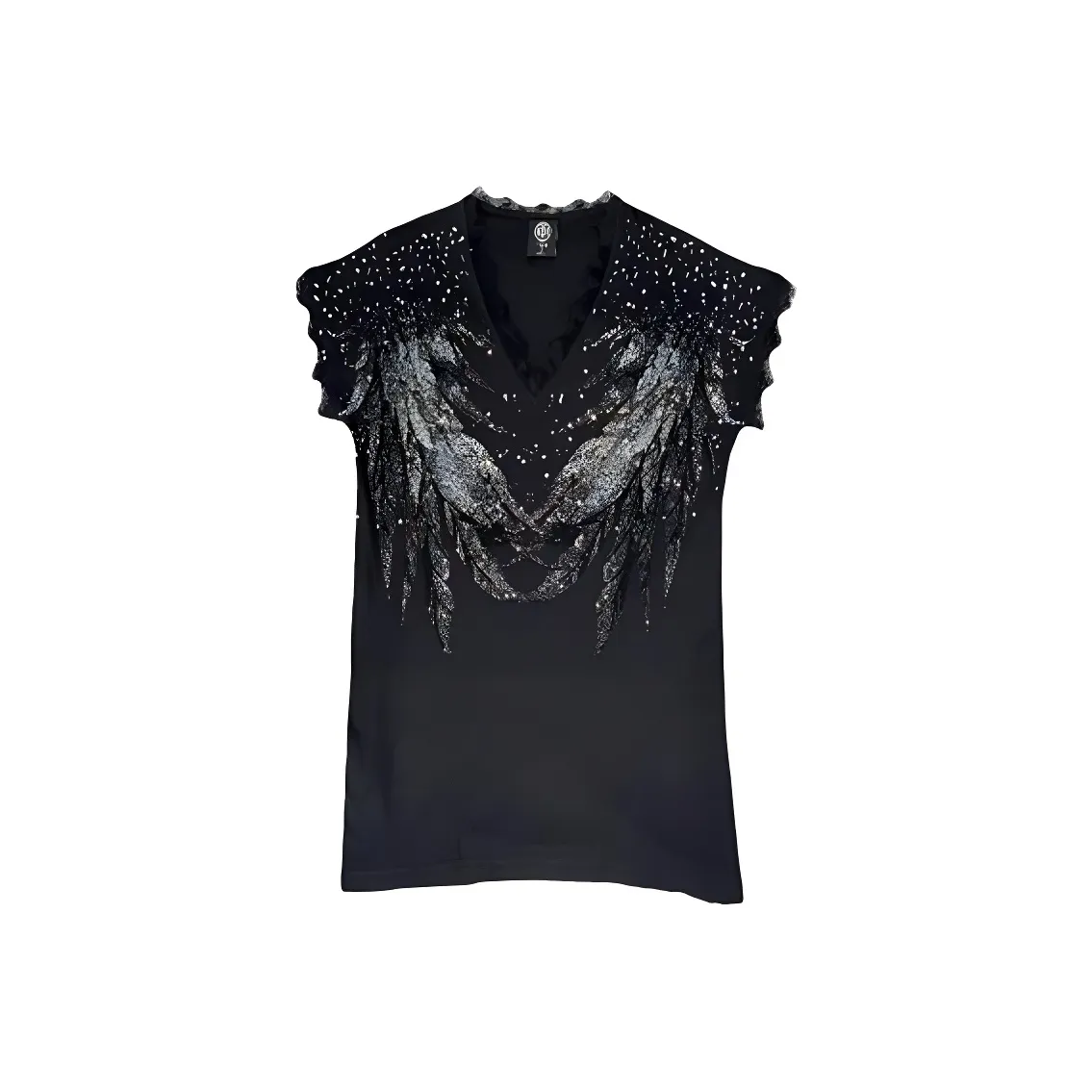 TCH Черные Женские Рубашки T