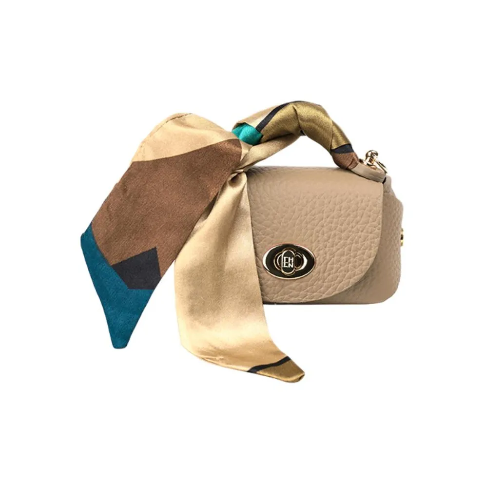 THCN Натуральная кожа текстура галька кожа сумка через плечо мини женские хаки