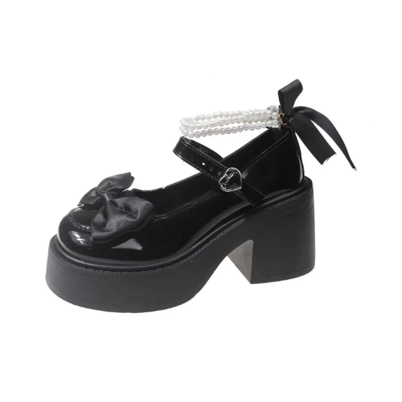 Puppytown Квадратный каблук Туфли Мэри Джейн Женские