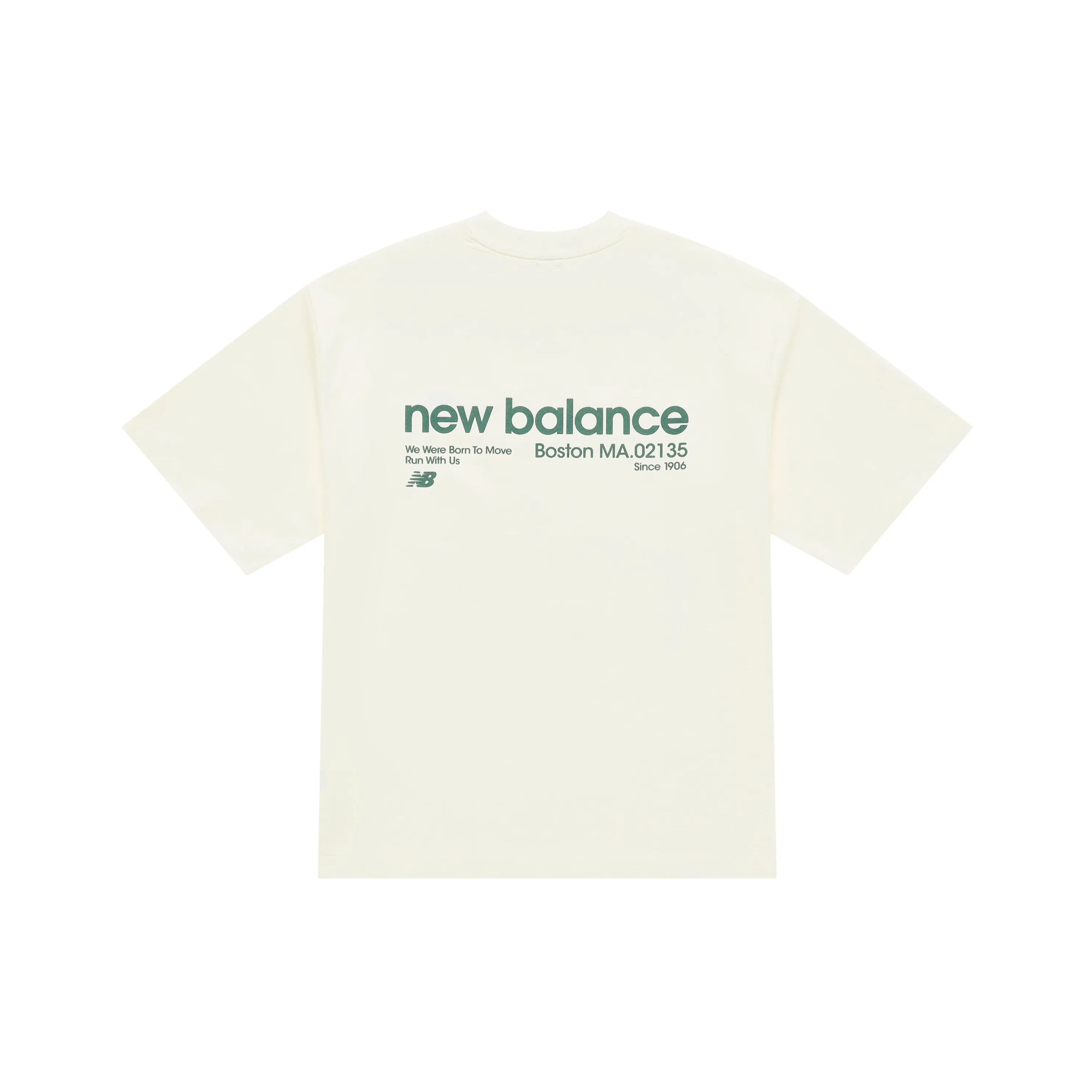 New Balance совместная футболка T Унисекс Айвори