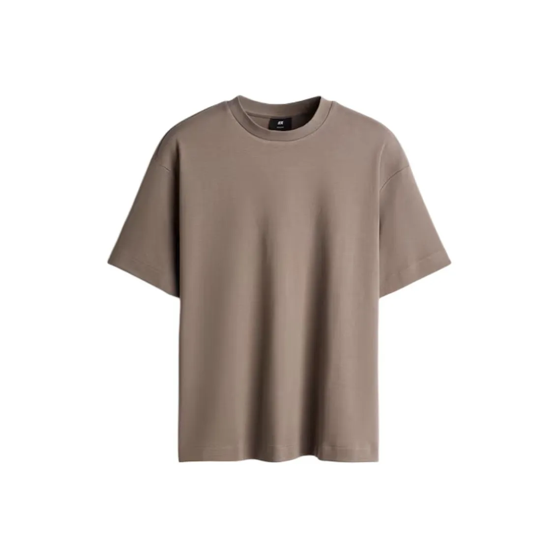 H&M Темно-бежевые мужские футболки T