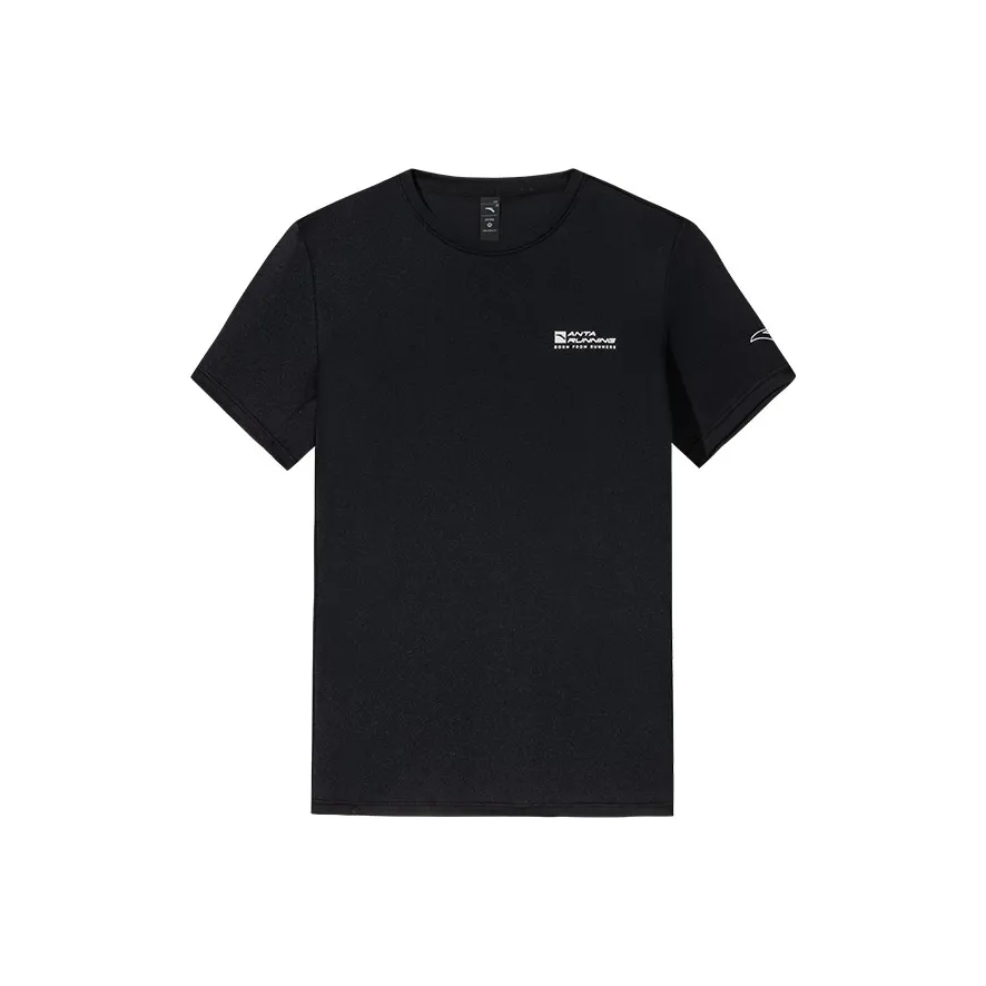 ANTA RUNNING Collection T-рубашка Женская базовая Черная