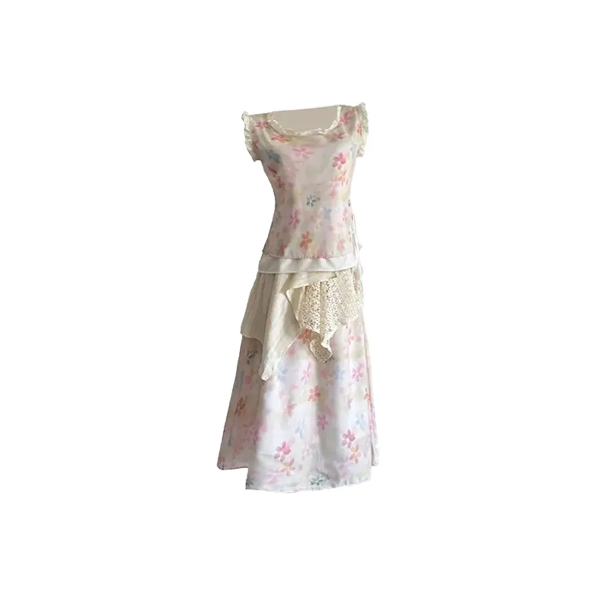 Mu Xiao Xin Two Piece Skirt Sets Women's