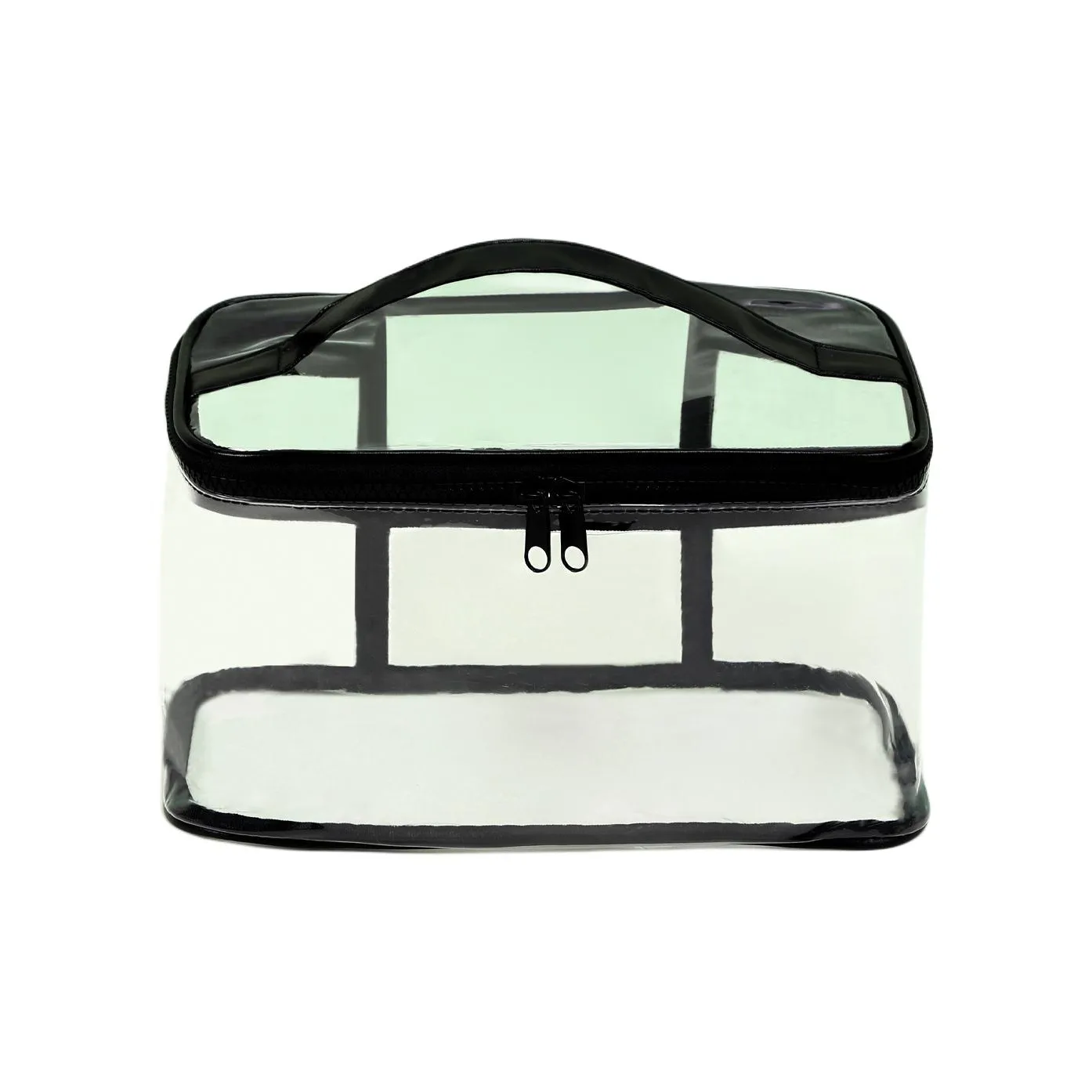 MILO BLISS Черный Прозрачный Ведрообразная Сумка для Косметики Мешок для Хранения Большой Емкости