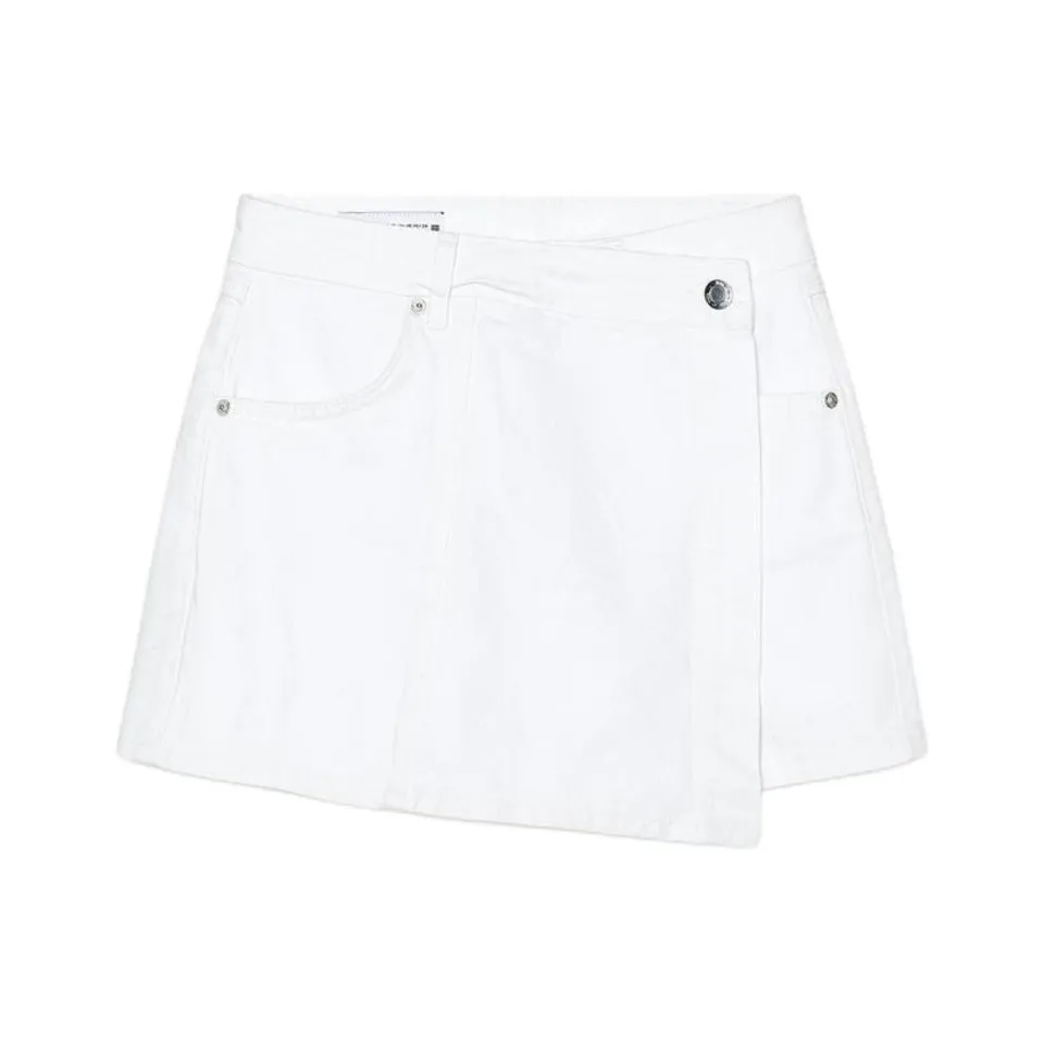 ZARA Denim Shorts Women's White