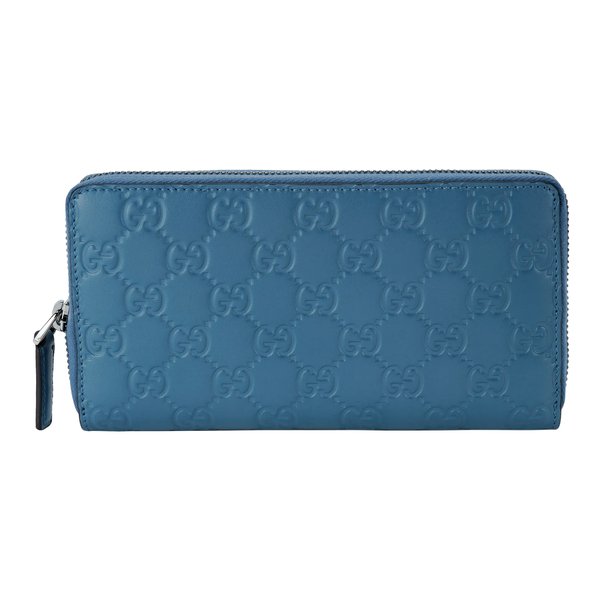 GUCCI Кошелек из коровьей кожи кошелек стандартный женский светло-синий