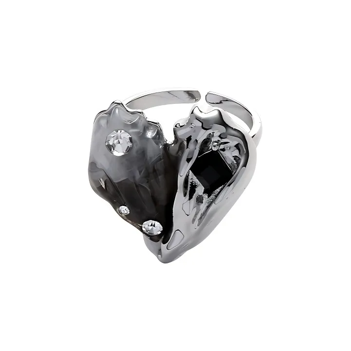 NUANTONG Сплав+Смола+Циркон Кольца Женские