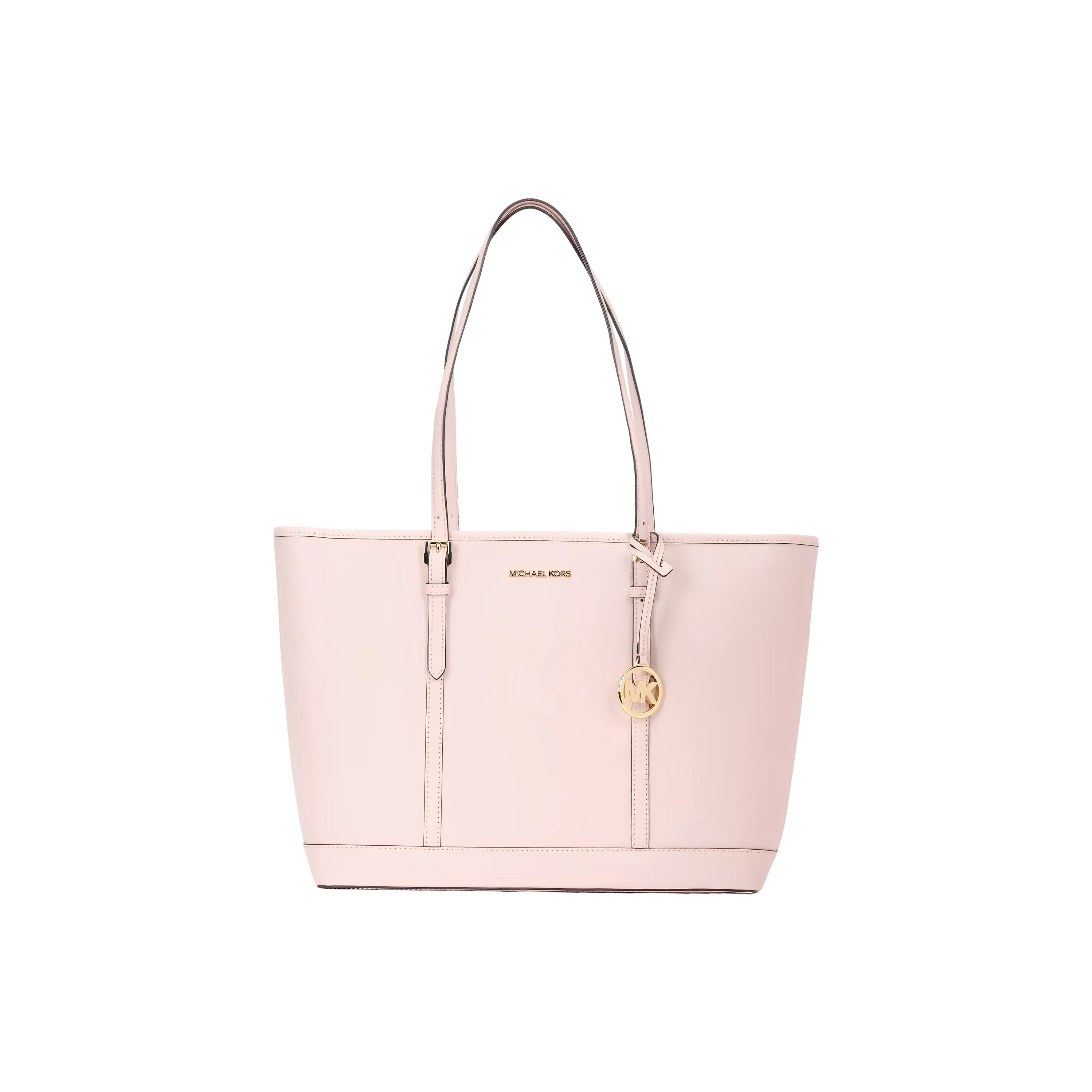 MICHAEL KORS Jet Set Travel Leather Shoulder Bag Tubas Women's Soft Pink