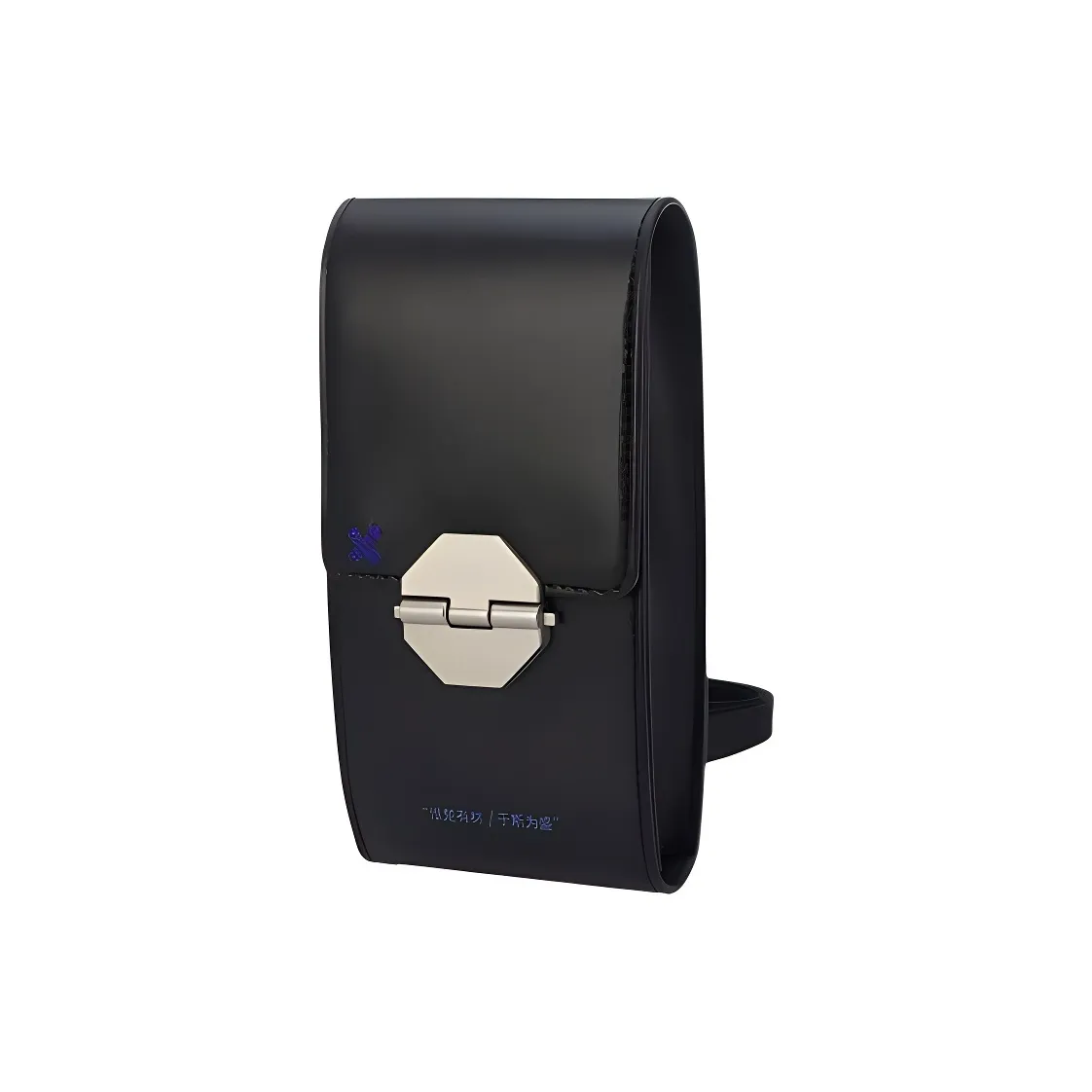 LINING Спортивная сумка из кожи сумка через плечо мужская черная