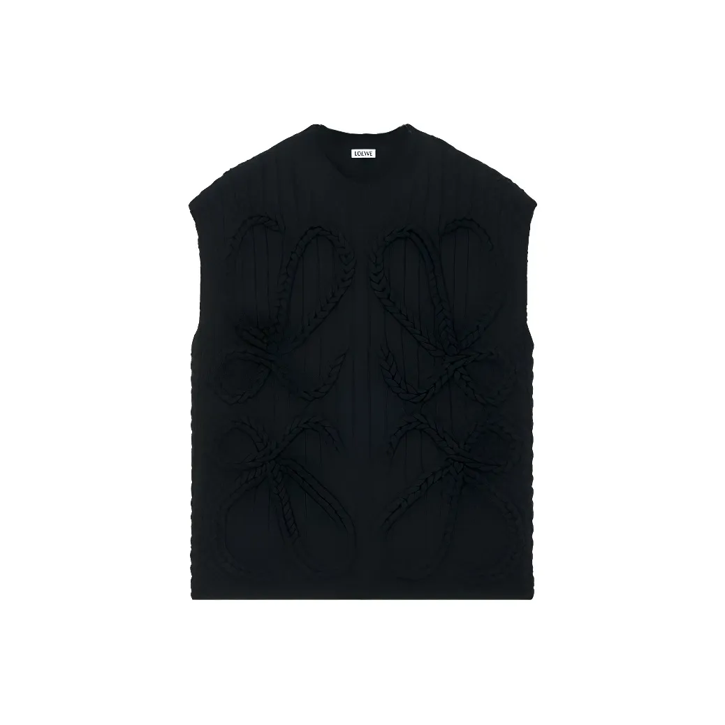 LOEWE FW23 Tank Tops Women's Black