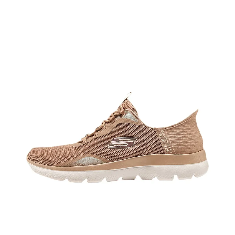 Skechers Низкие кроссовки для бега женские коричневые