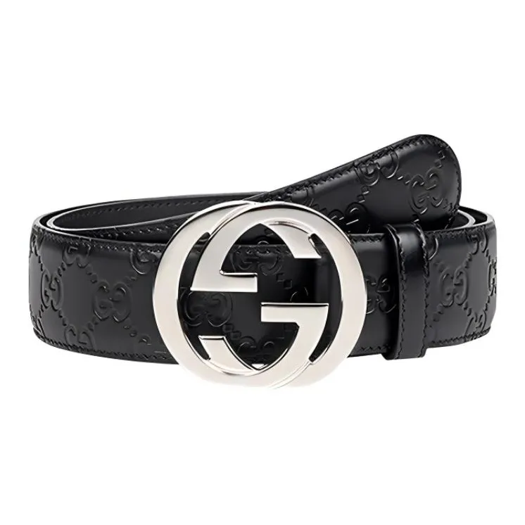 GUCCI Signature Leather Belt
