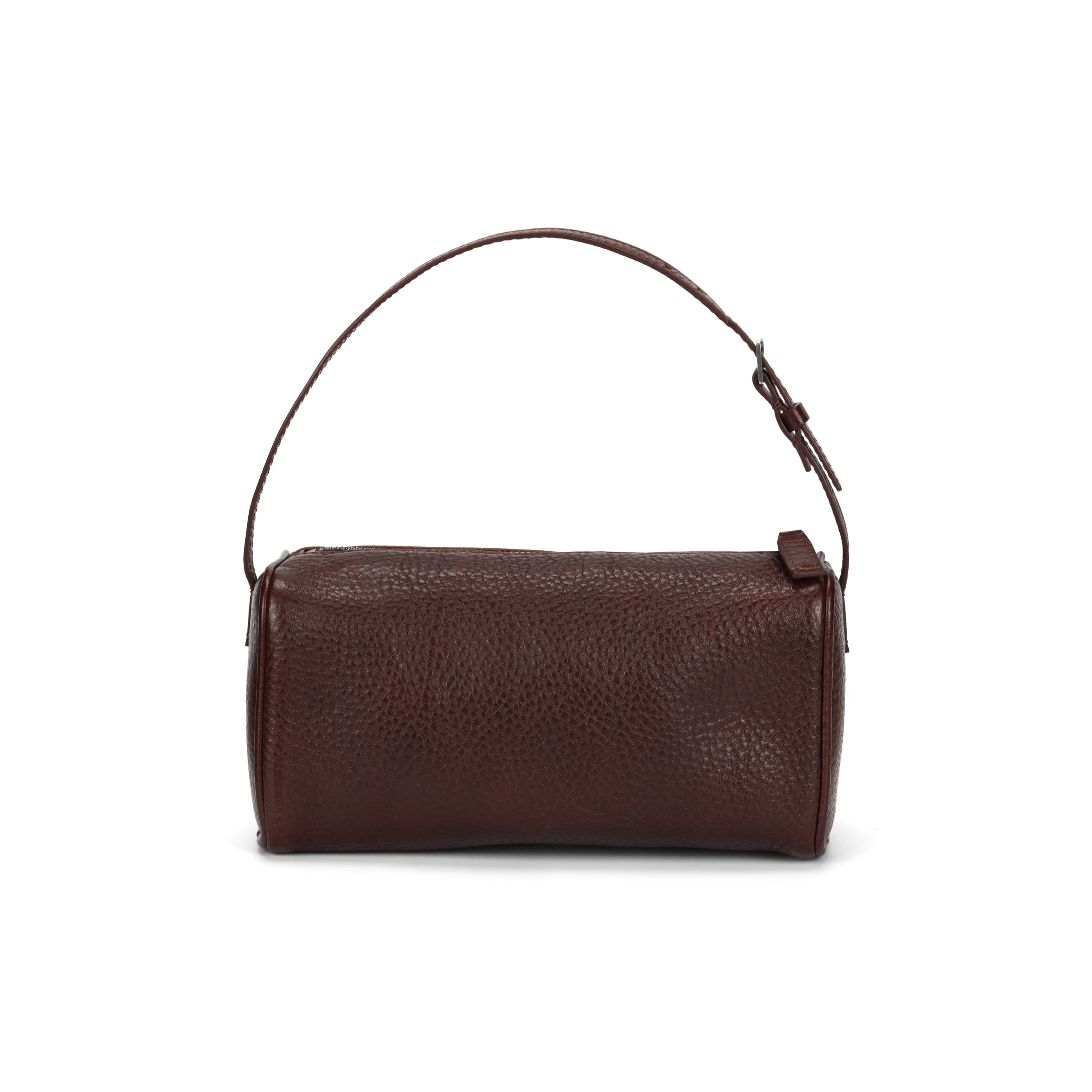THE ROW 90's Vegetable Tanned Grain Calfskin Handbag Women's Caramel Yellow