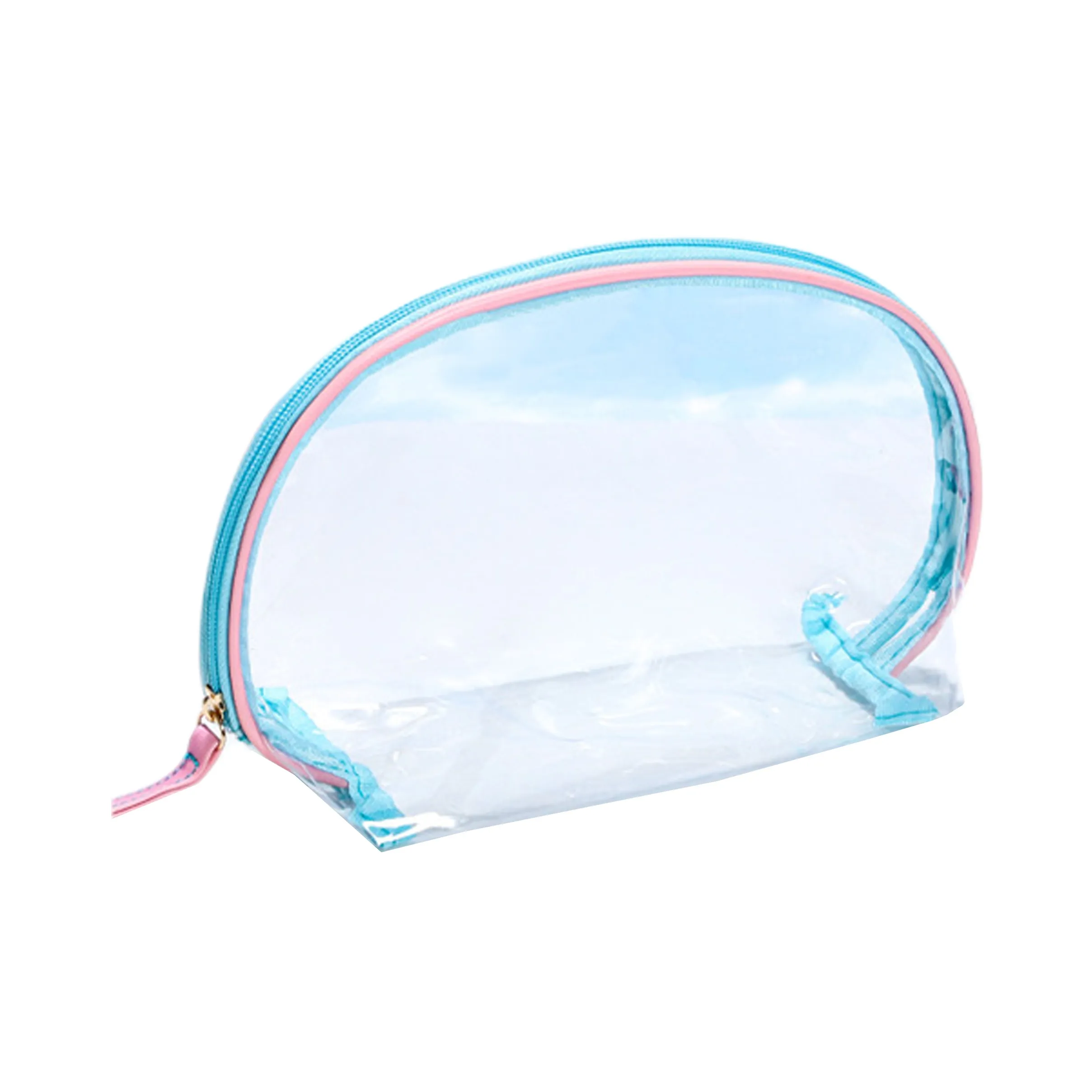 MILO BLISS Многоцветный Градиентный Half Circle Большой Размер Косметичка Сумка для хранения Портативный