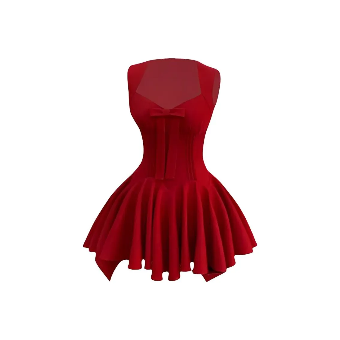 BIFH Red Женские Платья без рукавов