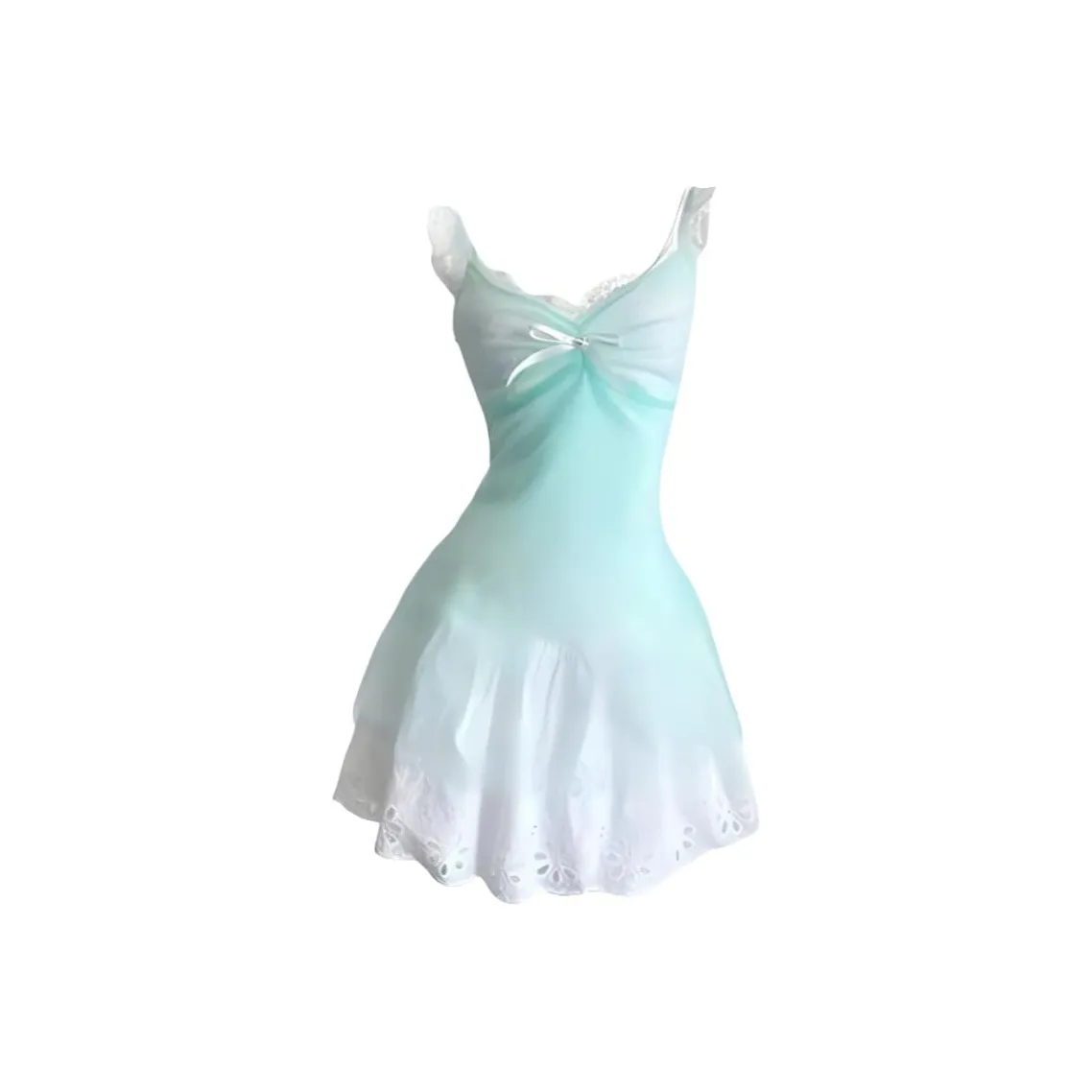 BIFH Синий цвет морской соли COVER UP с Белым Платье-камзол Женские Слиплатья