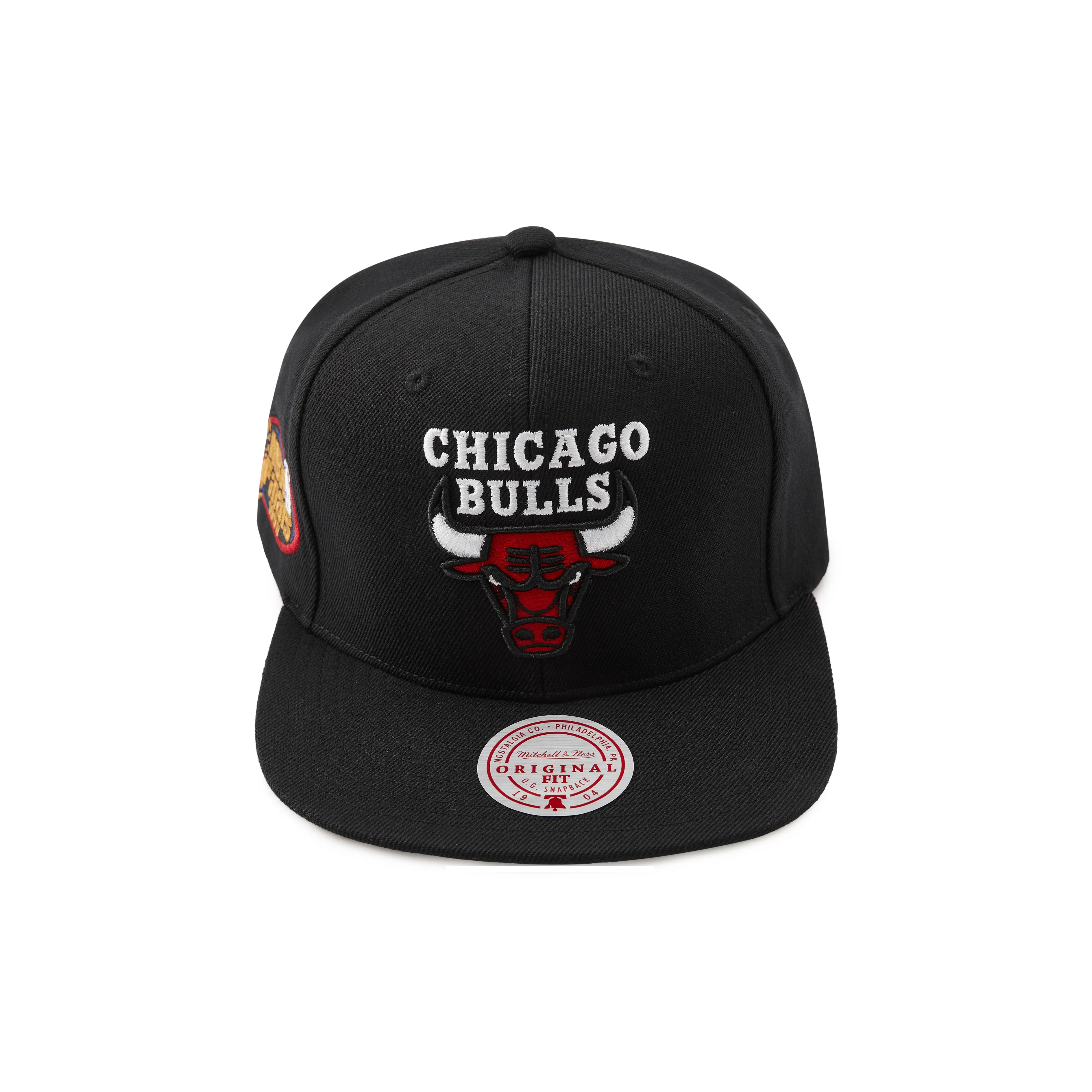 MITCHELL NESS Хлопковые кепки унисекс черные