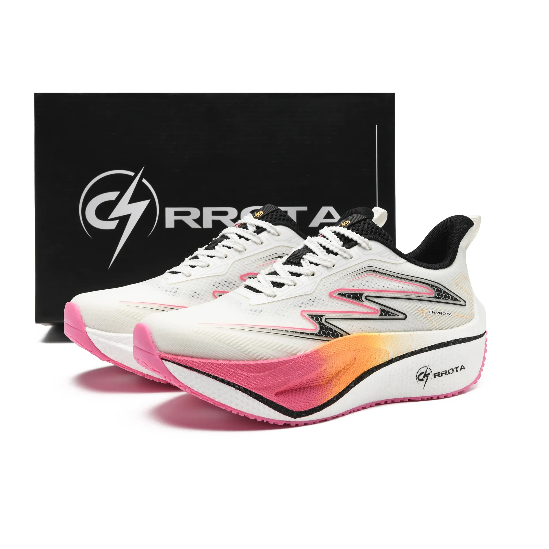 CHRROTA Низкий топ Беговые кроссовки Унисекс Ослепительный цвет Swift Shadow