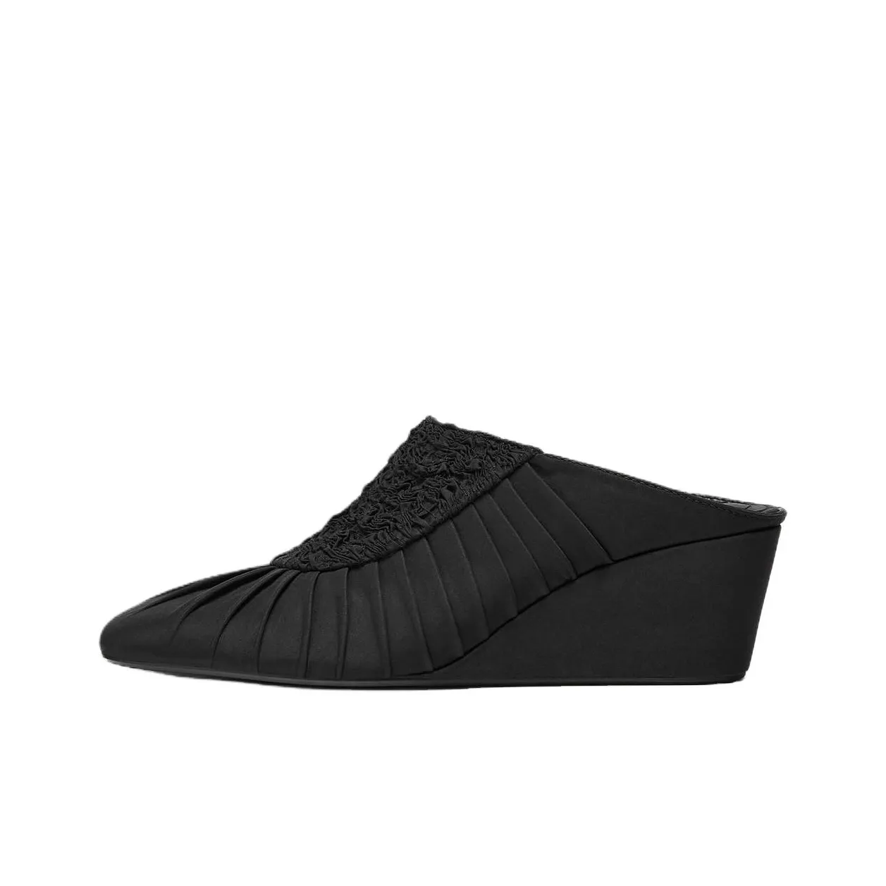 ZARA Fanglu Lin Коллаборация Резиновая подошва Устойчивая к истиранию Домашние тапочки Женские Черный