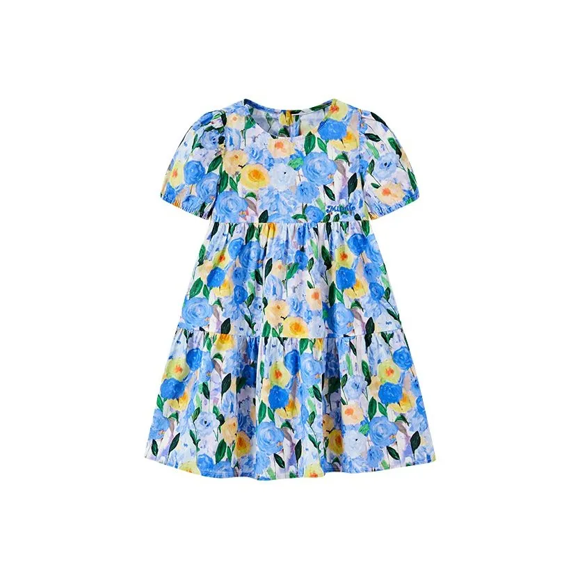 Disney Платье Minnie Series Синий для детей 3-7 лет