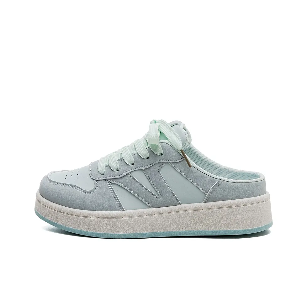 HUANQIU Abrasion Resistant Slip Resistant Closed Toe Slippers Women's Aqua