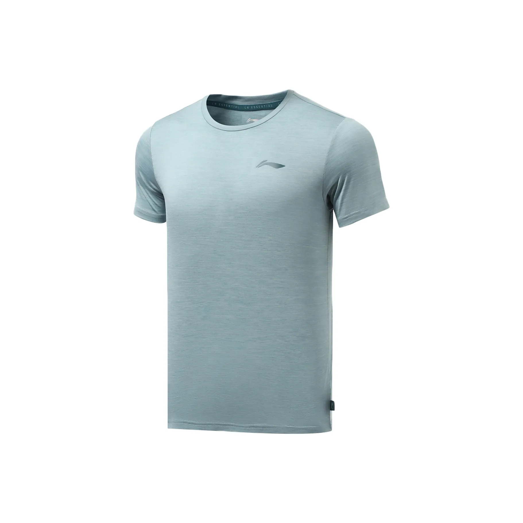 LINING Fitness Series T-Shirt Мужской Смешанный Цвет Forget ME not Синий