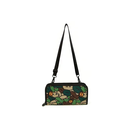 BABY MILO STORE BY A BATHING APE Обложки для паспорта Темно-зеленый GRA Унисекс