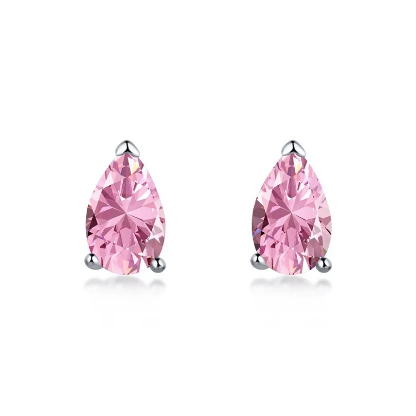 CARAT'S DIARY S925 Silver Stud Earrings Unisex