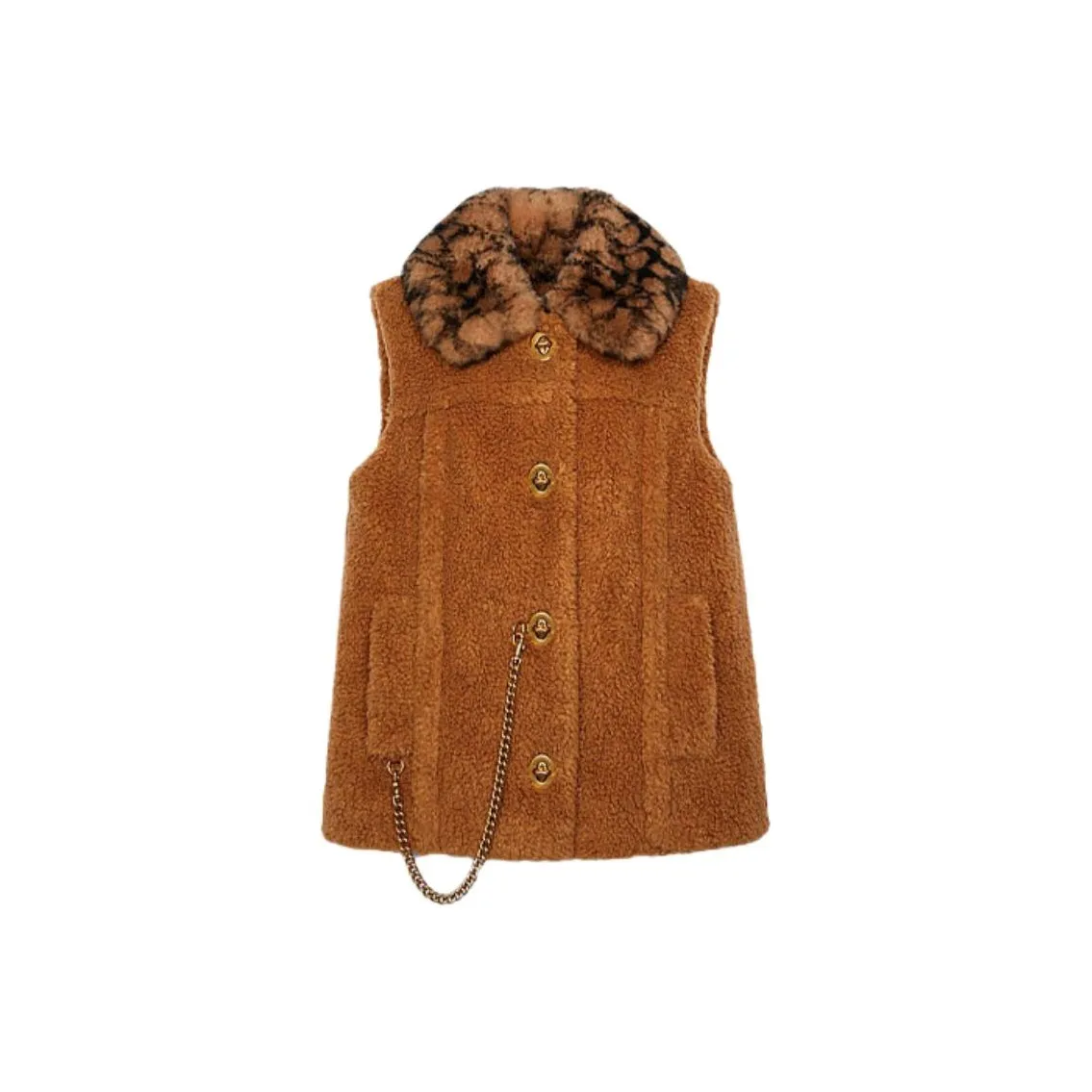 COACH Vests Women's Brown