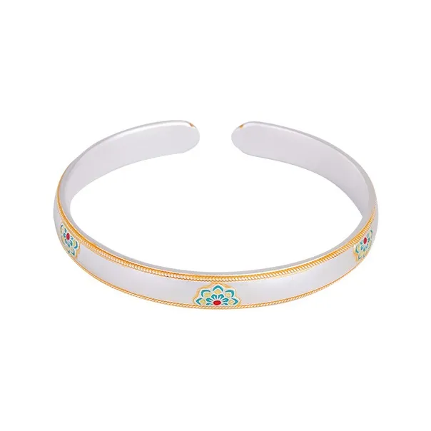 BYTHERE 999 Fine Silver Bangles Women's