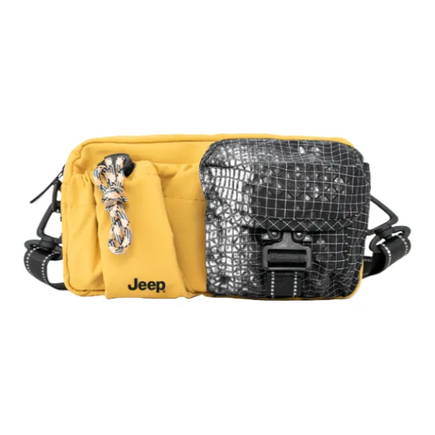 JEEP Нейлоновая Сумка через плечо Стандартная Унисекс Желтая Черная