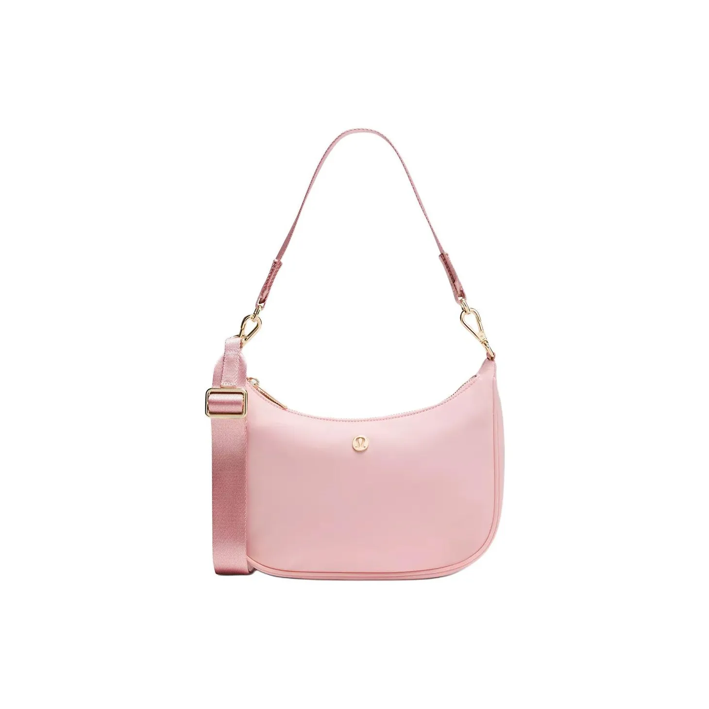 lululemon Переработанный нейлон Crossbody сумка сумка через плечо стандартная женская розовая