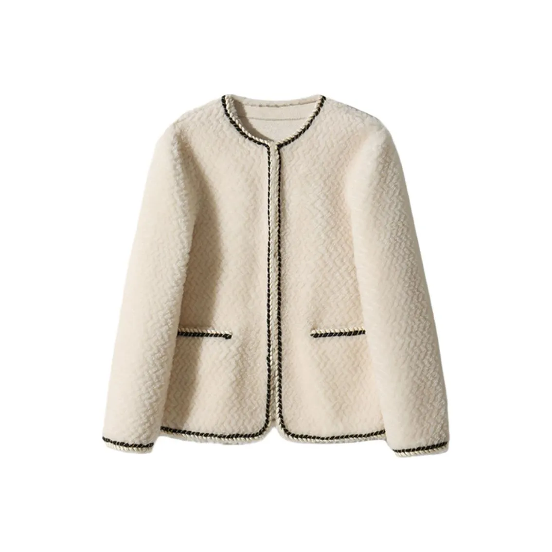 Kele Coco Экрю Женские меховые изделия