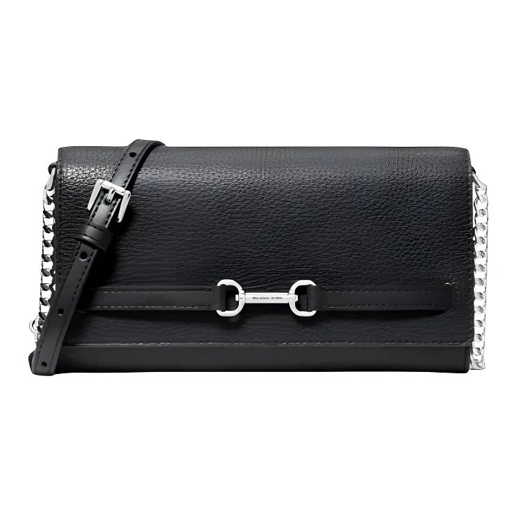 MICHAEL KORS Сумка через плечо из коровьей кожи большая женская черная