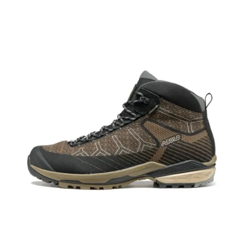 ASOLO Falcon EVO Jacquard GV Трекинговые ботинки Высокие Коричневые Мужские